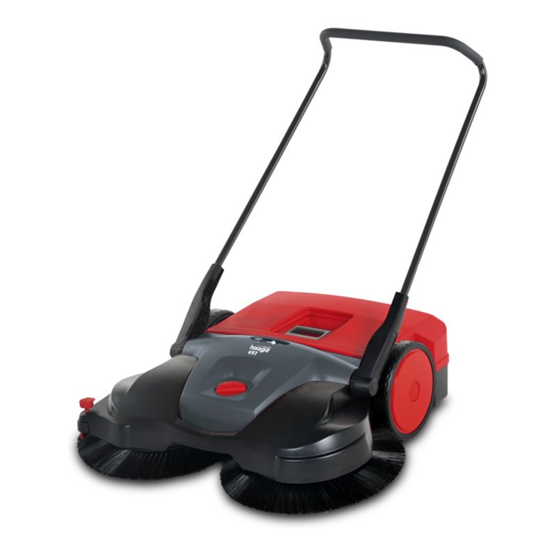 Haaga Akku-Kehrmaschine 697 plus mit Turbo-Kehrsystem + Bürstenantrieb