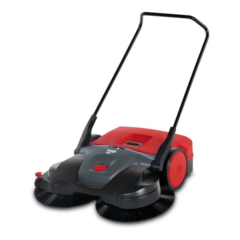 Haaga Akku-Kehrmaschine 697 mit Turbo-Kehrsystem + Bürstenantrieb