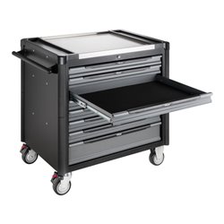 VIGOR Werkstattwagen-Duo mit 948-teiligem Sortiment