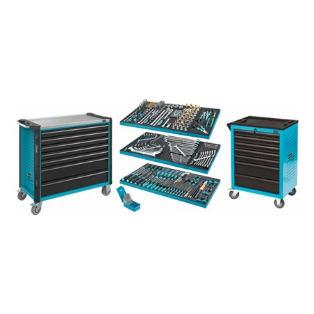 HAZET Werkstattwagen-Duo mit 341-teiligem Sortiment