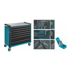 HAZET Werkstattwagen-Duo mit 341-teiligem Sortiment
