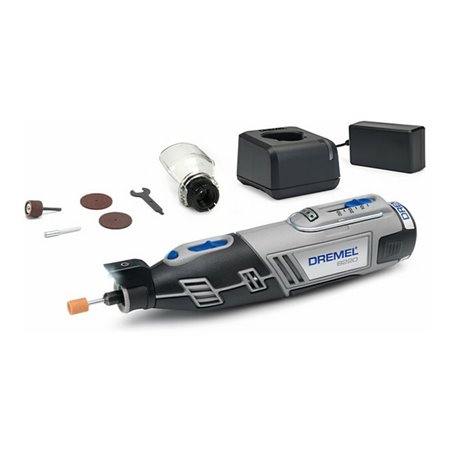 Dremel 8220-1/5 Akku-Multifunktionswerkzeug 12 V, 1 Vorsatzgerät, 5 Zubehöre