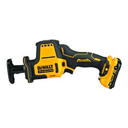 DEWALT 12 Volt / 2 Ah Akku-Kompakt-Säbelsäge (bürstenlos)