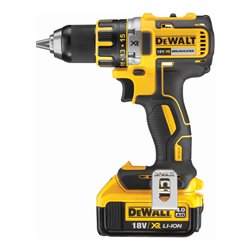 DEWALT 18 Volt / 4 Ah Bohrschrauber (bürstenlos), mit 3 Akkus