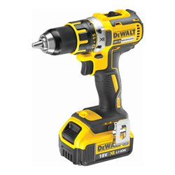 DEWALT 18 Volt / 4 Ah Bohrschrauber (bürstenlos), mit 3 Akkus