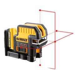 DEWALT 10.8 V 5-Punktlinienlaser, rot
