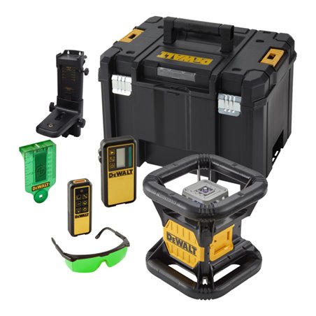 DEWALT Vollautomatischer Rotationslaser, grün, Basisversion