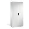 C+P Aktenschrank Acurado mit Drehtüren, innen 30 Gefache, H1950xB930xT400mm Front Lichtgrau Korpus Lichtgrau
