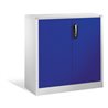 C+P Akten-Sideboard Acurado mit Drehtüren, 2 Ordnerhöhen, H1000xB930xT400mm Front Lapisblau Korpus Lichtgrau