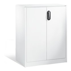 C+P Akten-Sideboard Acurado mit Drehtüren, 3 Ordnerhöhen, H1200xB930xT500mm Front Reinweiß Korpus Reinweiß