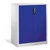 C+P Akten-Sideboard Acurado mit Drehtüren, 3 Ordnerhöhen, H1200xB930xT500mm Front Lapisblau Korpus Lichtgrau