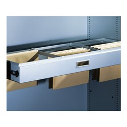 C+P Hängerahmen für Hefter DIN A4, für Aktenschrank mit Drehtüren B1200xT400mm Farbe Lichtgrau