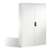 C+P Aktenschrank Acurado mit Drehtüren, 5 Ordnerhöhen, H1950xB1200xT400mm Front Reinweiß Korpus Reinweiß
