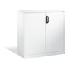 C+P Akten-Sideboard Acurado mit Drehtüren, 3 Ordnerhöhen, H1200xB1200xT500mm Front Reinweiß Korpus Reinweiß
