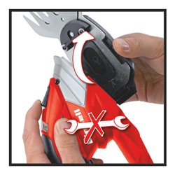 Einhell Akku-Gras- und Strauchschere GE-CG 7,2 Li