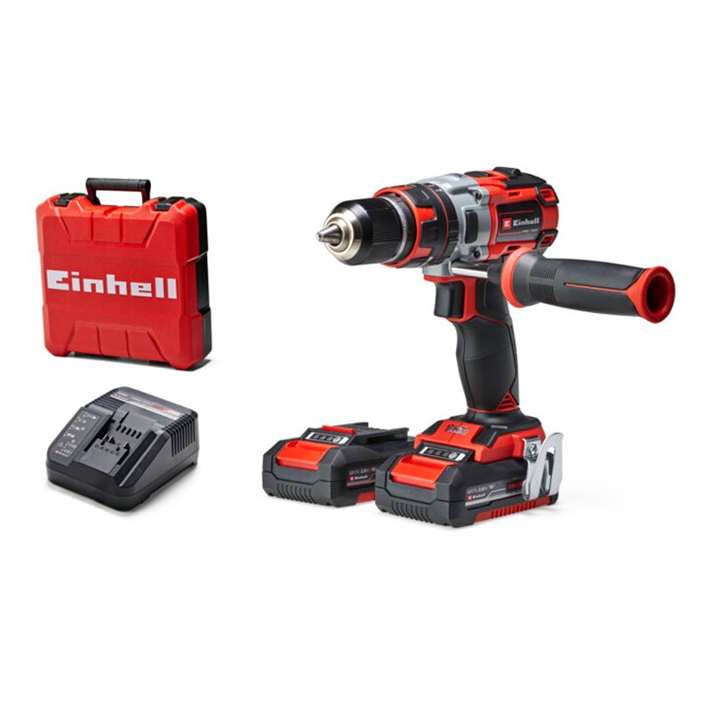 Einhell Professional Akku-Schlagbohrschrauber TE-CD 18 Li-i BL (2x2,0Ah)