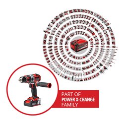 Einhell Professional Akku-Schlagbohrschrauber TE-CD 18 Li-i BL (2x2,0Ah)