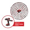 Einhell Professional Akku-Schlagbohrschrauber TE-CD 18 Li-i BL (2x2,0Ah)