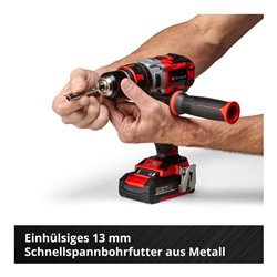 Einhell Professional Akku-Schlagbohrschrauber TE-CD 18 Li-i BL (2x2,0Ah)