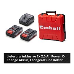 Einhell Professional Akku-Schlagbohrschrauber TE-CD 18 Li-i BL (2x2,0Ah)