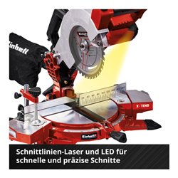 Einhell Akku-Kappsäge TE-MS 18/210 Li-Solo