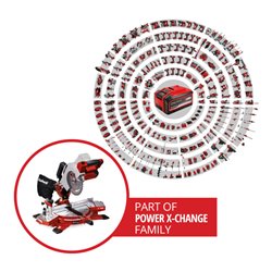 Einhell Akku-Kappsäge TE-MS 18/210 Li-Solo