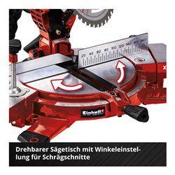 Einhell Akku-Kappsäge TE-MS 18/210 Li-Solo