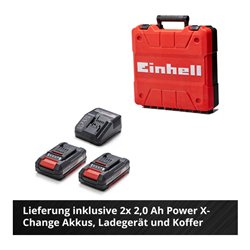 Einhell Professional Akku-Schlagbohrschrauber TE-CD 18/50 Li-i BL (2x2,0Ah)