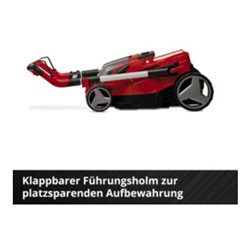 Einhell Professional Akku-Rasenmäher RASARRO 36/38 (2x4 Ah)