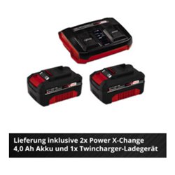 Einhell Professional Akku-Rasenmäher RASARRO 36/38 (2x4 Ah)