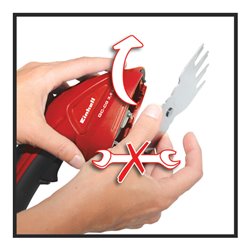 Einhell Akku-Gras- und Strauchschere GC-CG 3,6 Li