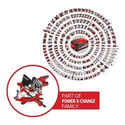 Einhell Akku-Zug-Kapp-Gehrungssäge TE-SM 36/210 Li - Solo