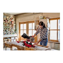 Einhell Akku-Zug-Kapp-Gehrungssäge TE-SM 36/210 Li - Solo