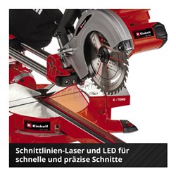 Einhell Akku-Zug-Kapp-Gehrungssäge TE-SM 36/210 Li - Solo