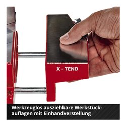 Einhell Akku-Zug-Kapp-Gehrungssäge TE-SM 36/210 Li - Solo