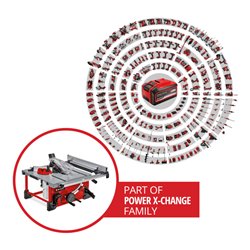 Einhell Akku-Tischkreissäge TE-TS 36/210 Li-Solo