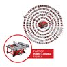 Einhell Akku-Tischkreissäge TE-TS 36/210 Li-Solo