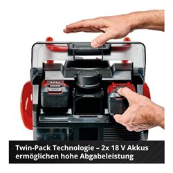 Einhell Akku-Kompressor TE-AC 36/6/8 Li OF Set-Solo
