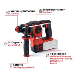 Einhell Professional Akku-Bohrhammer HEROCCO