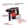 Einhell Professional Akku-Bohrhammer HEROCCO