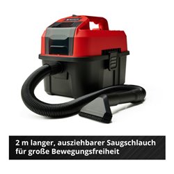 Einhell Akku-Nass-Trockensauger TE-VC 18/10 Li-Solo