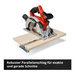 Einhell Akku-Handkreissäge TE-CS 18/165-1 Li - Solo