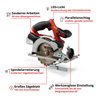 Einhell Akku-Handkreissäge TE-CS 18/150 Li - Solo
