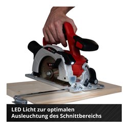 Einhell Akku-Handkreissäge TE-CS 18/150 Li - Solo