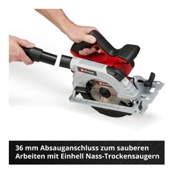 Einhell Professional Akku-Handkreissäge TE-CS 18/190 Li BL - Solo