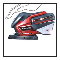 Einhell Akku-Multischleifer TE-OS 18/150 Li Solo