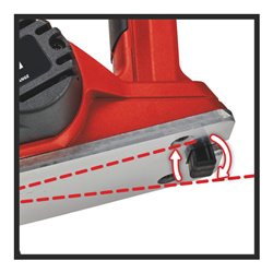 Einhell Akku-Hobel TE-PL 18/82 Li - Solo