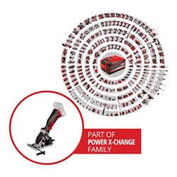 Einhell Akku-Mini-Handkreissäge TE-CS 18/89 Li - Solo