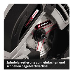 Einhell Akku-Mini-Handkreissäge TE-CS 18/89 Li - Solo