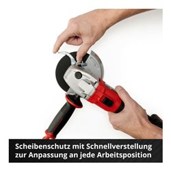 Einhell Professional Akku-Winkelschleifer AXXIO